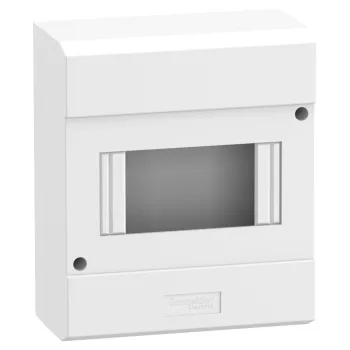   SCHNEIDER 10207 - MICRO PRAGMA Kiselosztó, ajtó nélkül, falon kívüli, 6 modul