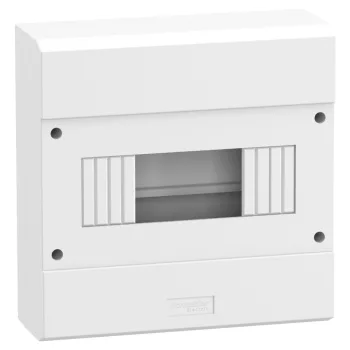   SCHNEIDER 10208 - MICRO PRAGMA Kiselosztó, ajtó nélkül, falon kívüli, 8 modul