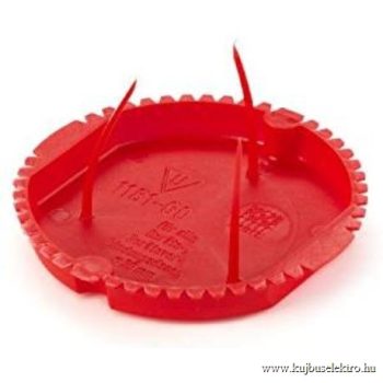 KAISER Doboz vakolófedél Ø60mm dobozhoz - 1181-60