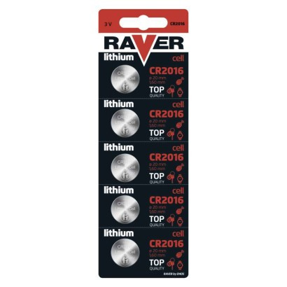EMOS--B7316 - RAVER ÓRAELEM CR2016 5BL