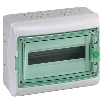   SCHNEIDER 13432 - MUREVA (Kaedra) Kiselosztó, átlátszó ajtó, 1x18 modul