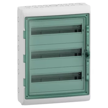   SCHNEIDER 13436 - MUREVA (Kaedra) Kiselosztó, átlátszó ajtó, 3x18 modul