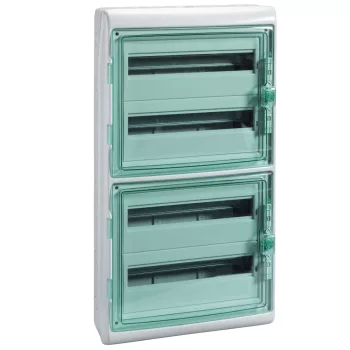   SCHNEIDER 13437 - MUREVA (Kaedra) Kiselosztó, átlátszó ajtó, 4x18 modul