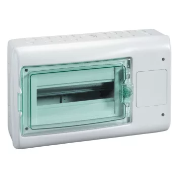   SCHNEIDER 13438 - MUREVA (Kaedra) Kiselosztó illesztődobozzal, átlátszó ajtó, 1x12 modul+1 nyílás