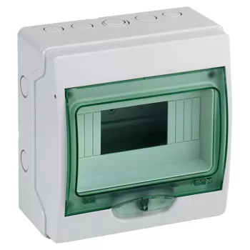   SCHNEIDER 13443 - MUREVA (Kaedra) Mini elosztó, átlátszó ajtó, 1x8 modul