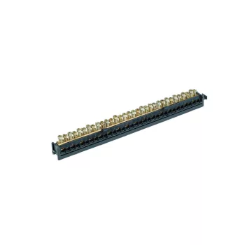   SCHNEIDER 13579 - Csatlakozóblokk (nulla-föld sín), 80A, 32 furat