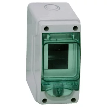   SCHNEIDER 13975 - MUREVA (Kaedra) Mini elosztó, átlátszó ajtó, 1x3 modul