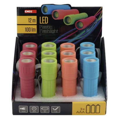 EMOS--P4706 - LED LÁMPA COB  3×AAA 12DB