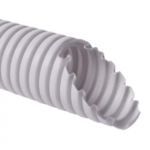 KOPOS ELEKTRO - 1440 K25 - Kábelvédő cső (műanyag) Gégecső 40mm szürke 25m/tekercs