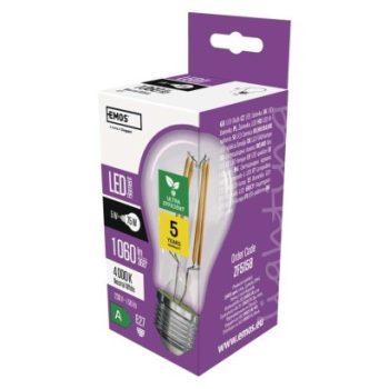 EMOS--ZF5158 - LED FILAMENT A60 5W(75W) 1060LM E27 NWA CLASS