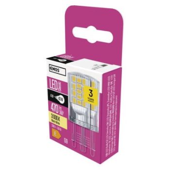 EMOS--ZQ9544.2 - LED CLASSIC JC 4W(40W) 470LM G9 WW 2 DB
