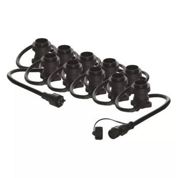   EMOS--DCPZ02 - HOME DECOR PARTY FÉNY ALJZATSOR KIEG 10xE27 IP44