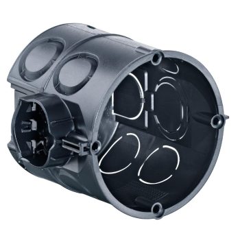   KAISER Szerelvénydoboz Ø60mm, mélyített sorolható  - 1555-41