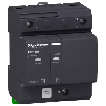   SCHNEIDER 16330 - ACTI9 PRD1 túlfeszültség-korlátozó, 25r, 1P-N