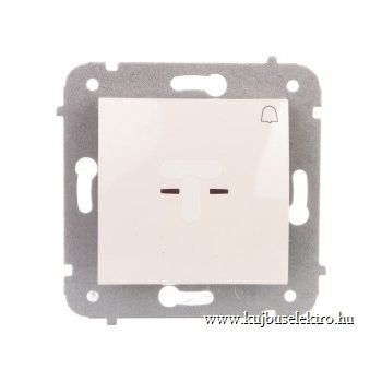   CARLA-1727-11 Nyomógomb jelzőfénnyel, csengőjellel  KRÉM