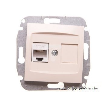 CARLA-1748-11 Cat5e RJ45 aljzat  KRÉM
