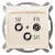 CARLA-1760-11 R-TV-2xSAT aljzat, végzáró KRÉM