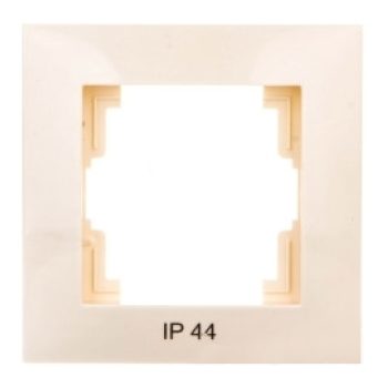 CARLA-1771-41 1x IP44 keret KRÉM