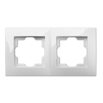 CARLA-1772-40 2x IP44 keret FEHÉR