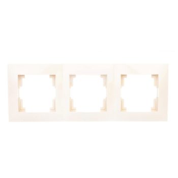 CARLA-1773-01 3x keret KRÉM