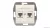 CARLA-1784-11 2xRJ45 computer cat 6 aljzat KRÉM