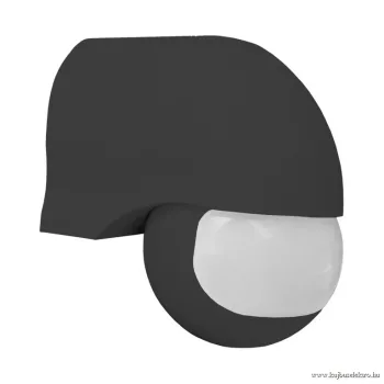 MOZGÁSÉRZÉKELŐ 180* 1200W IP44 FEKETE 3D MINI