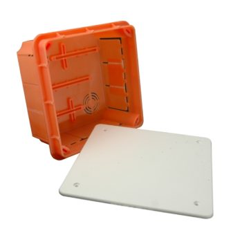   SEZ-18800200.00 - LAVA line Pp/t-5 - Süllyesztett perforált szerelődoboz 126x126x70