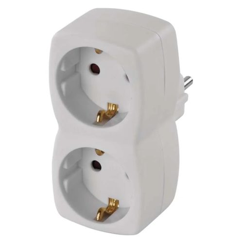EMOS--P00252N - ELOSZTÓ 2 ALJZAT WHITE SCHUKO 16 A MAX.