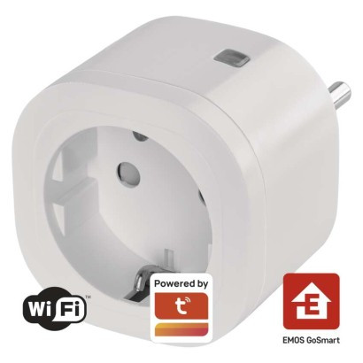 EMOS--P5531 - GOSMART ALJZAT SCHUKO IDŐZÍTŐVEL/WATTMÉRŐVEL