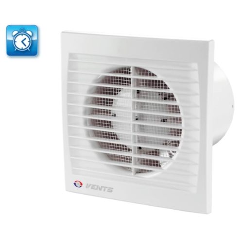 VENTS 100 ST Klasszikus megjelenésű háztartási ventilátor, 100mm légcsatornához, időrelével