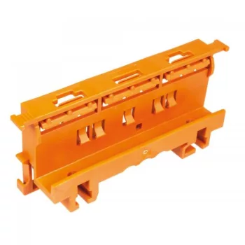   WAGO 221-500 rögzítő adapter narancs, 17,5széx25,5max77,6mé mm WAGO