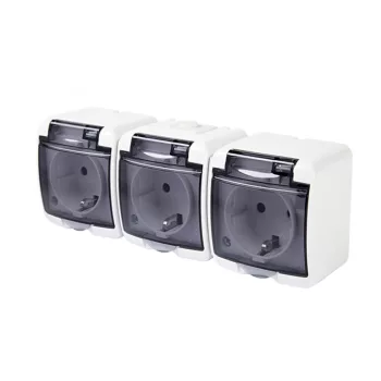 AQUASTAR IP.44 falon kívüli dugaljak, konnektorok