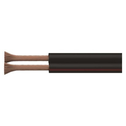 EMOS--S8283 - HANGFAL KÁBEL 2×1,00 FEKETE/PIROS ECO