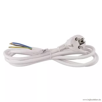 EMOS-S14322 - FLEXO PVC 3×1,5MM FEHÉR 2M