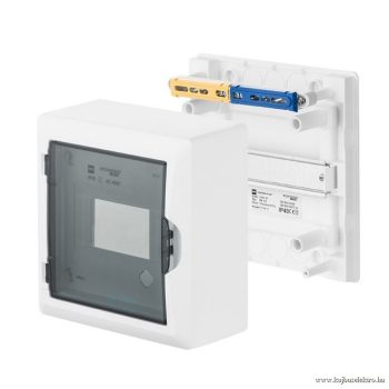   ECONOMIC BOX Falon kívüli kiselosztó doboz 1/6 (N+PE) IP 40 átlátszó ajtó