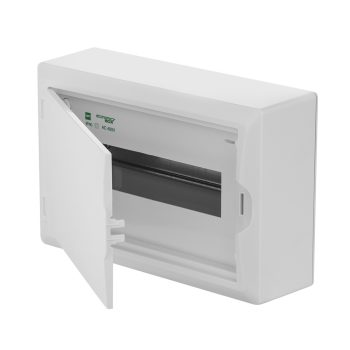   ECONOMIC BOX Falon kívüli kiselosztó doboz 1/12 (N+PE) IP 40 fehér