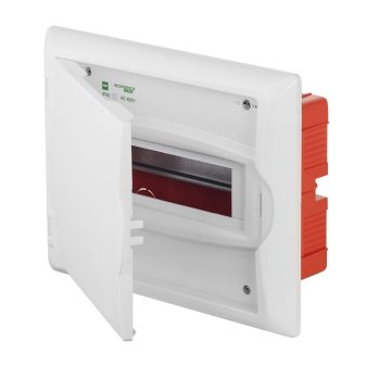   ECONOMIC BOX Süllyesztett kiselosztó doboz 1/8 (N+PE) IP 40 fehér