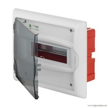   ECONOMIC BOX Süllyesztett kiselosztó doboz 1/8 (N+PE) IP 40 átlátszó ajtó