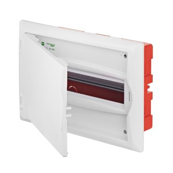   ECONOMIC BOX Süllyesztett kiselosztó doboz 1/12 (N+PE) IP 40 fehér