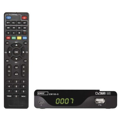 EMOS--J6014 - DVB-T2 EMOS EM190-S HD HEVC H265