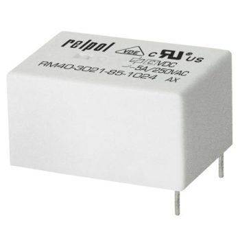   Relpol - RM40-3021-85-1012 - Miniatűr relé, panelre 12V DC 15A - HD Hungária - 2611687