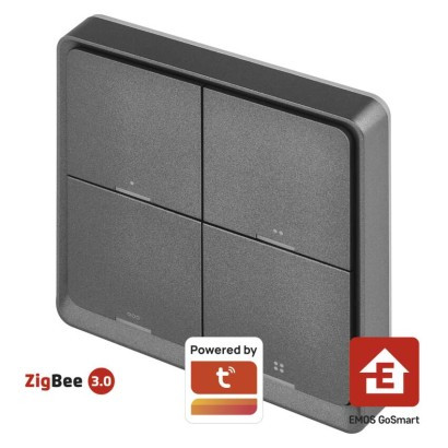 EMOS--H5016 - GOSMART JELENETKAPCSOLÓ 4B IP-2004ZB ZIGBEE
