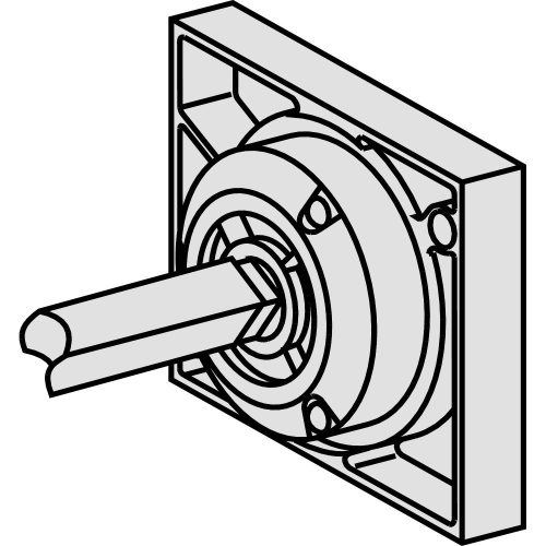 SCHNEIDER 31057 - Hosszabbított oldalsó rotációs hajtás INS/INV250