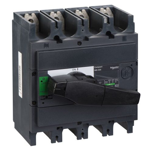 SCHNEIDER 31109 - Interpact terheléskapcsoló/szakaszolókapcsoló INS320 320A 4P
