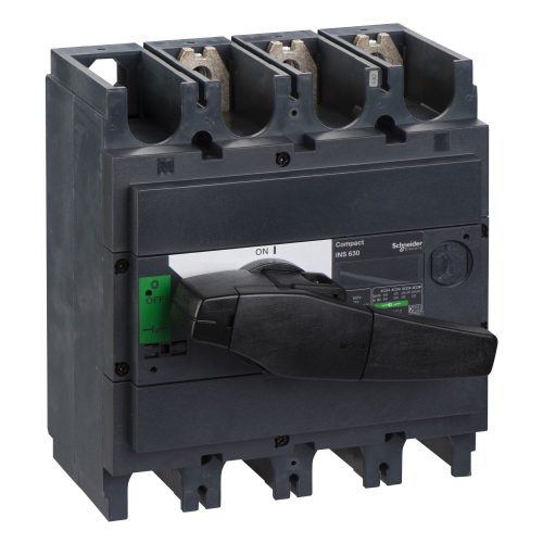 SCHNEIDER 31114 - Interpact terheléskapcsoló/szakaszolókapcsoló INS630 630A 3P