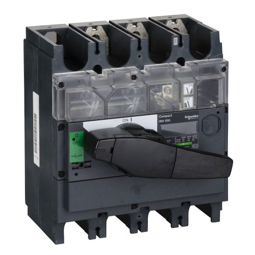 SCHNEIDER 31172 - Interpact terheléskapcsoló/szakaszolókapcsoló INV500 500A 3P