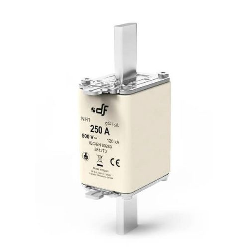 df Electric - df NH1 gG 500V 200A biztosító, késes - NH1 gG 200A, 500V AC - HD Hungária - 381260