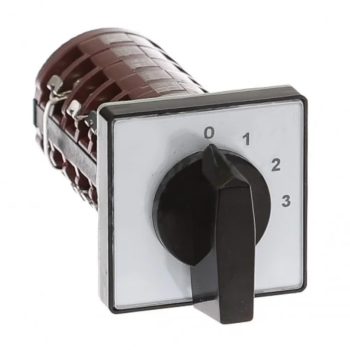   Apator - 4G10-136-U - Ipari kapcsoló, előlapra, Ith:16A, 3 pólus, fokozatkapcsoló; 0-1-2-3 állás - HD Hungária - 40002542263-241210-011