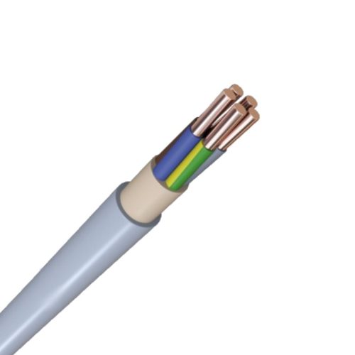 NYM-J 5x 1,5mm² - 100m/tekercs - tömör réz erű PVC köpenyes MBCu kiskábel, AT-N05VV-U