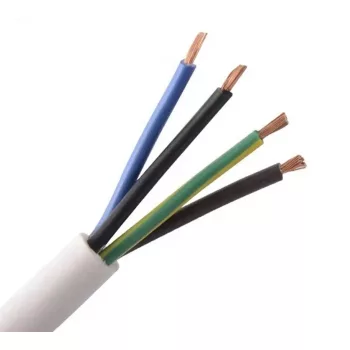   H05VV-F 4x 2,5mm² - 100m/tekercs - sodrott réz erű PVC köpenyes MT kábel 300/500V